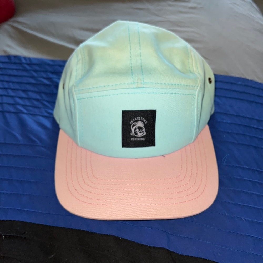 5 panel adjustable hat